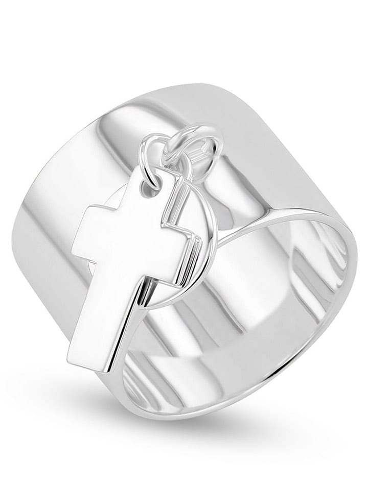 Eclat d'Argent Srebrny pierścionek rozmiar: 54