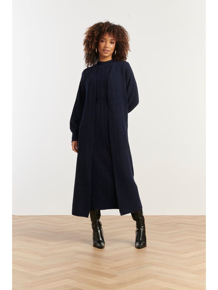 Smashed Lemon Kardigan w kolorze granatowym rozmiar: XXL