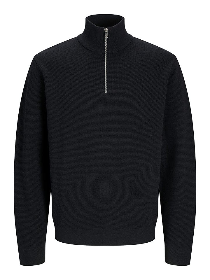 Jack & Jones Sweter "Milano" w kolorze czarnym rozmiar: M