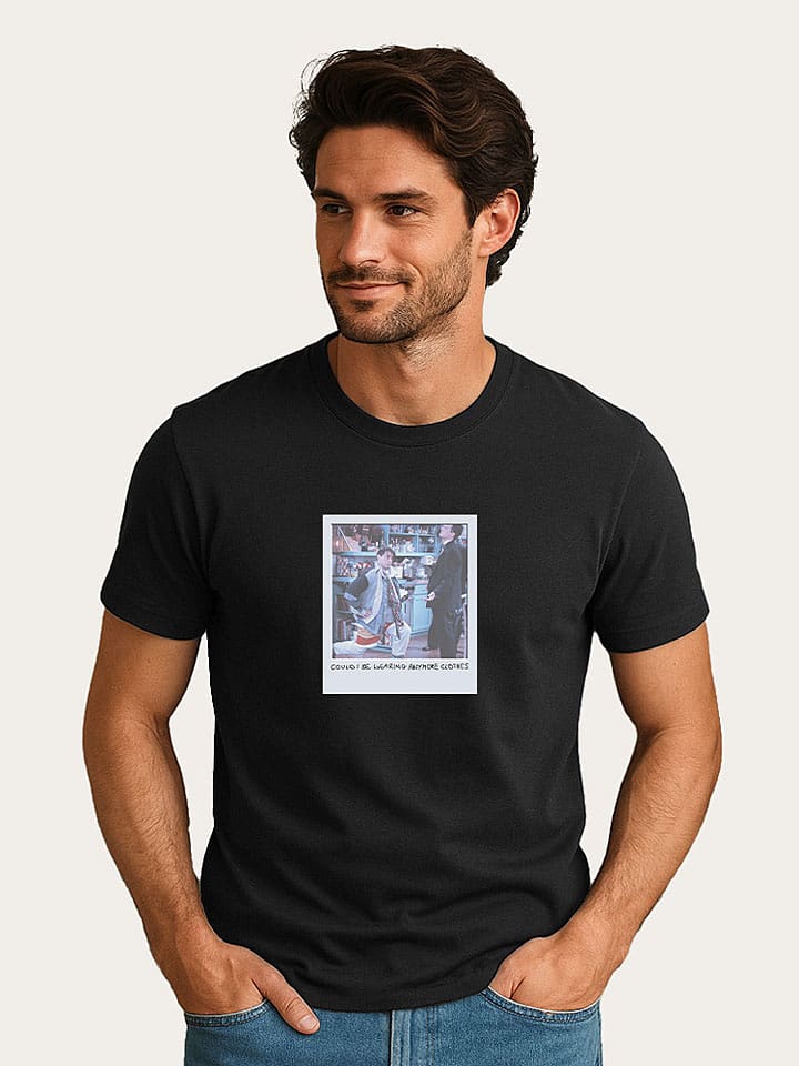 WOOOP Koszulka "Friends Official Anymore Clothes" w kolorze czarnym rozmiar: XL