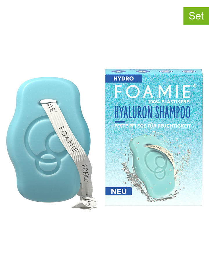 Foamie Szampony w kostce (4 szt.) "Hyaluron Aloe" - po 80 g rozmiar: onesize
