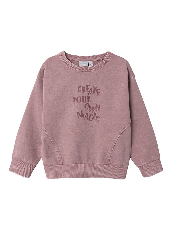 name it Bluza "Oenna" w kolorze szaroróżowym rozmiar: 92