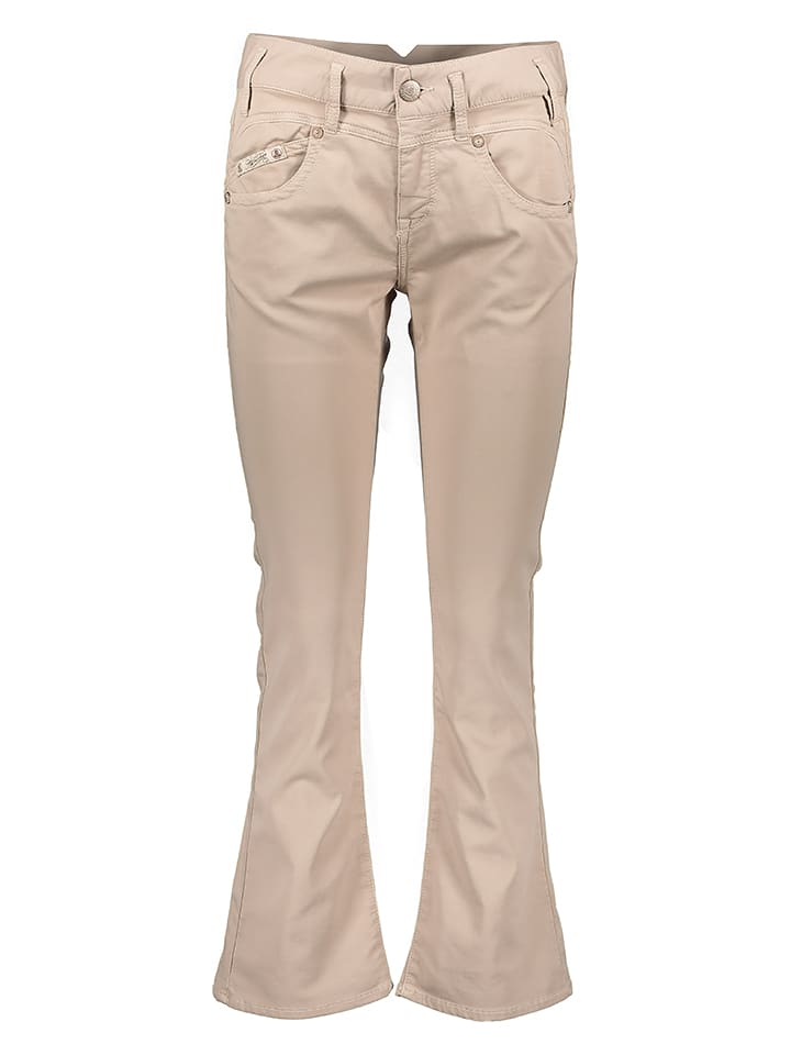 Herrlicher Spodnie w kolorze beżowym rozmiar: W27