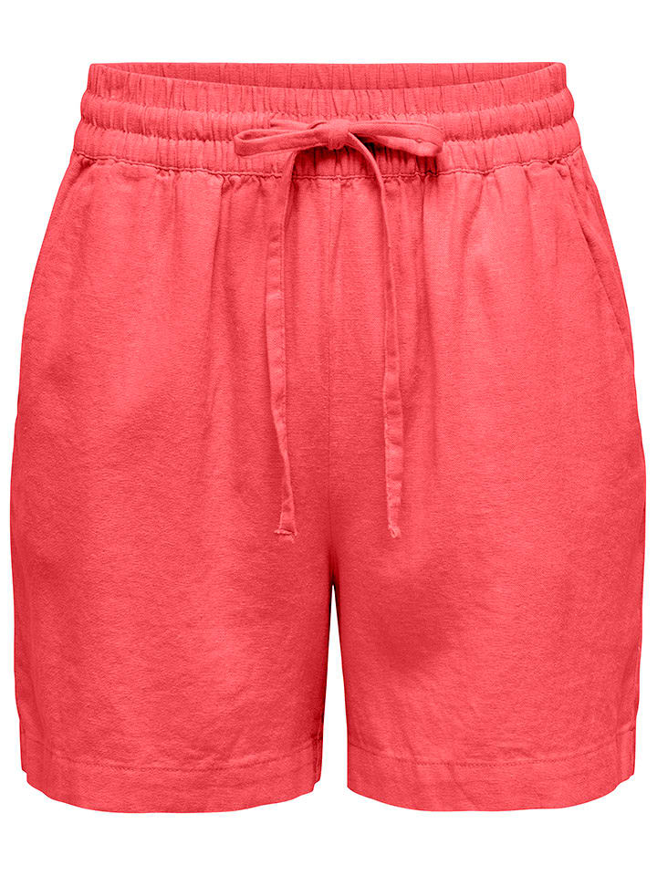 JDY Szorty w kolorze koralowym rozmiar: M