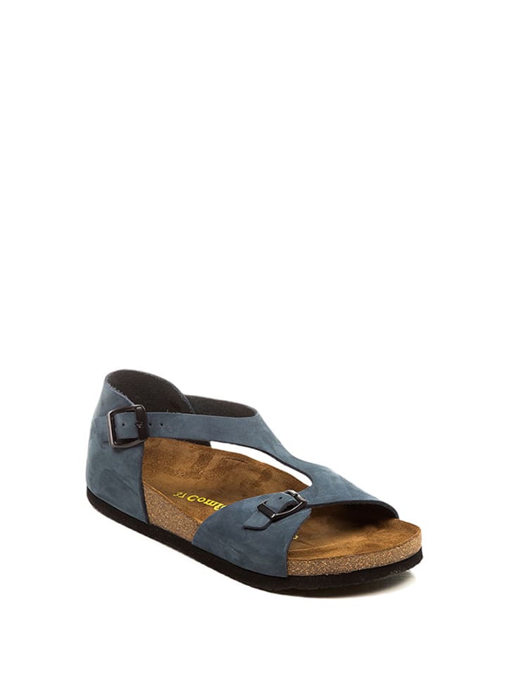 Comfortfusse Skórzane sandały w kolorze granatowym rozmiar: 36