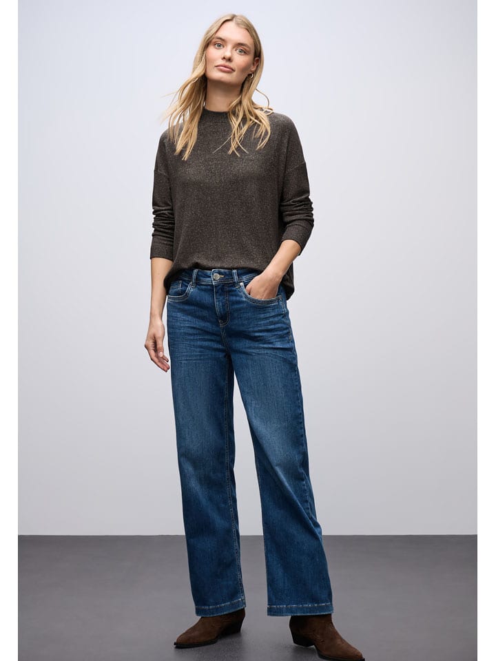 Street One Sweter w kolorze brązowym rozmiar: 44