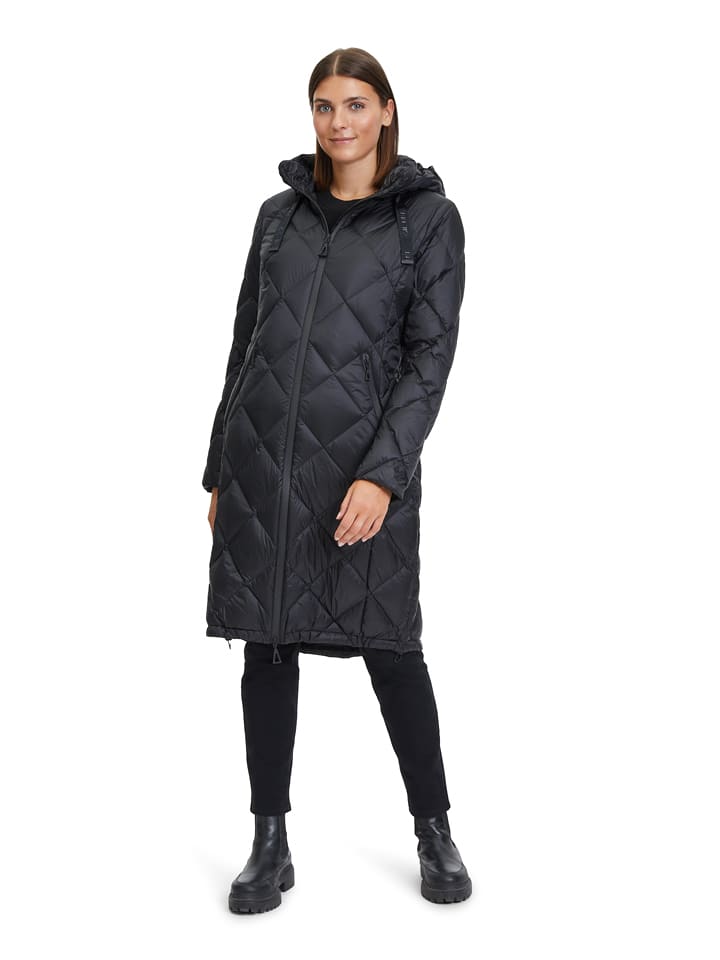 Gil Bret Płaszcz pikowany w kolorze czarnym rozmiar: 42