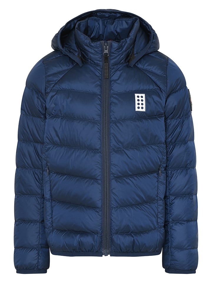 LEGO Kurtka pikowana "Jested 600" w kolorze granatowym rozmiar: 116