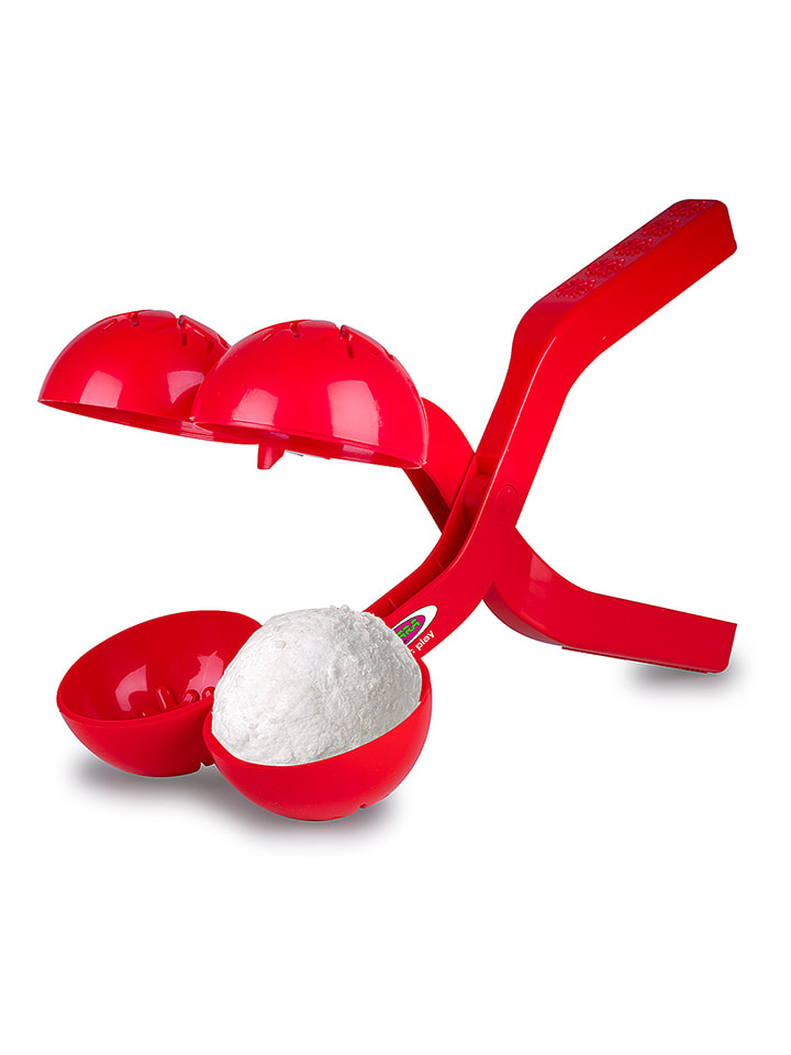 Jamara Szczypce "Snow Play" w kolorze czerwonym do śnieżek - 2+ rozmiar: onesize