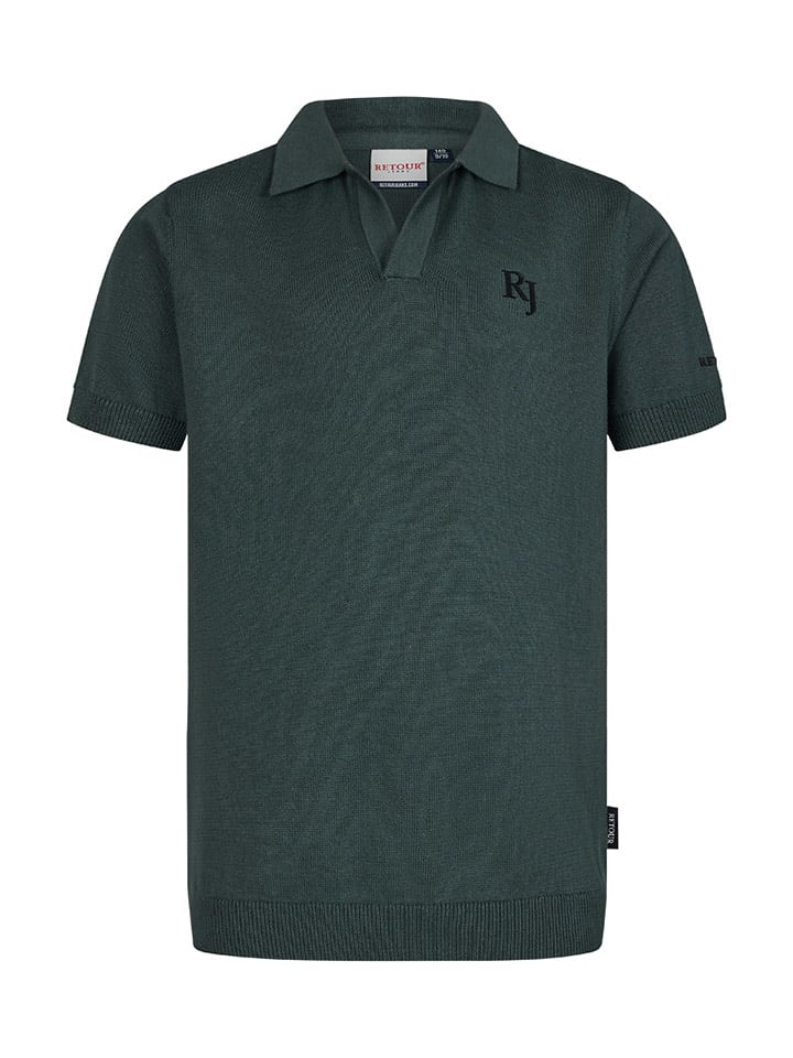 Retour Koszulka polo w kolorze zielonym rozmiar: 158/164