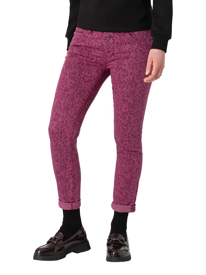 Timezone Spodnie "Nali" w kolorze fioletowym rozmiar: W30