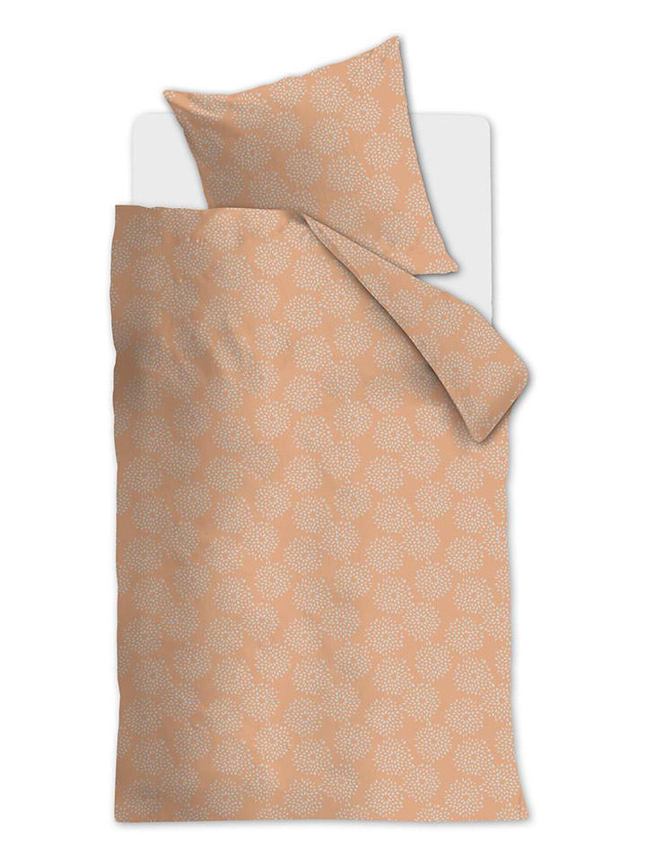 Ambiante Komplet pościeli "Sandy" w kolorze pomarańczowym rozmiar: 135x200 cm