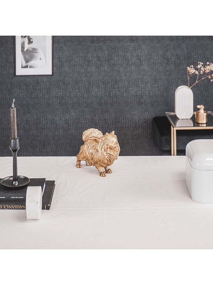 HouseVitamin Figurka dekoracyjna w kolorze złotym - 23 x 18 x 10 cm rozmiar: onesize