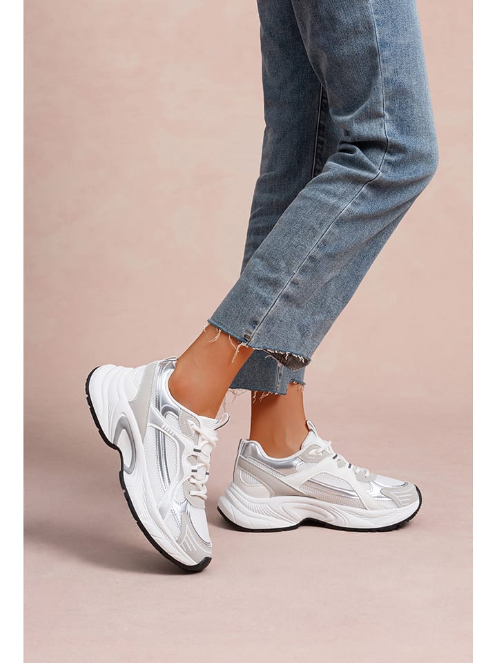 Foreverfolie Sneakersy w kolorze białym rozmiar: 39