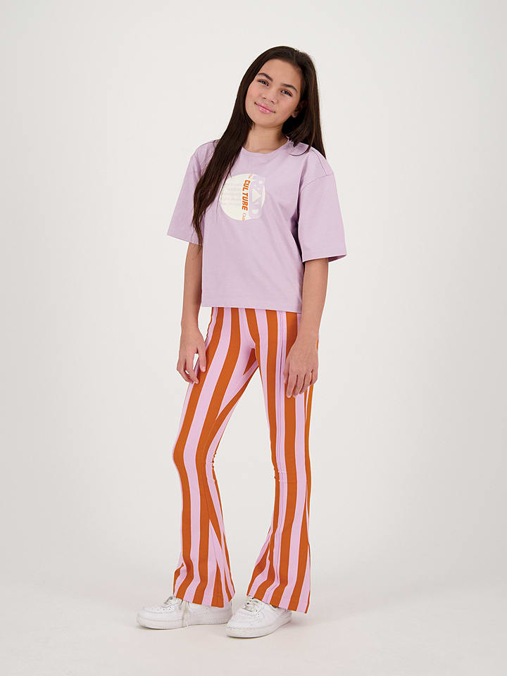 RAIZZED® Spodnie "Whitley" w kolorze pomarańczowo-jasnoróżowym rozmiar: 140