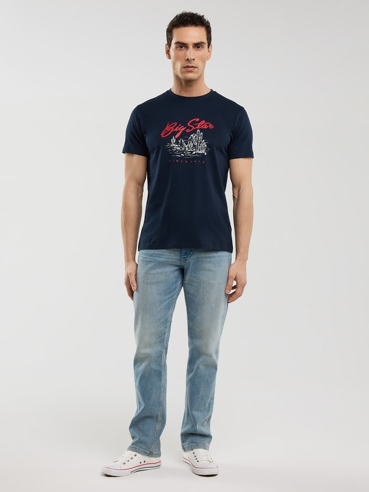 BIG STAR Koszulka w kolorze granatowym rozmiar: M