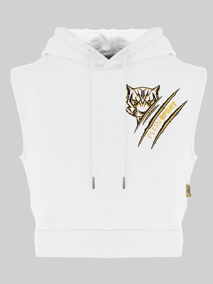 Plein Sport Bluza w kolorze białym rozmiar: XL