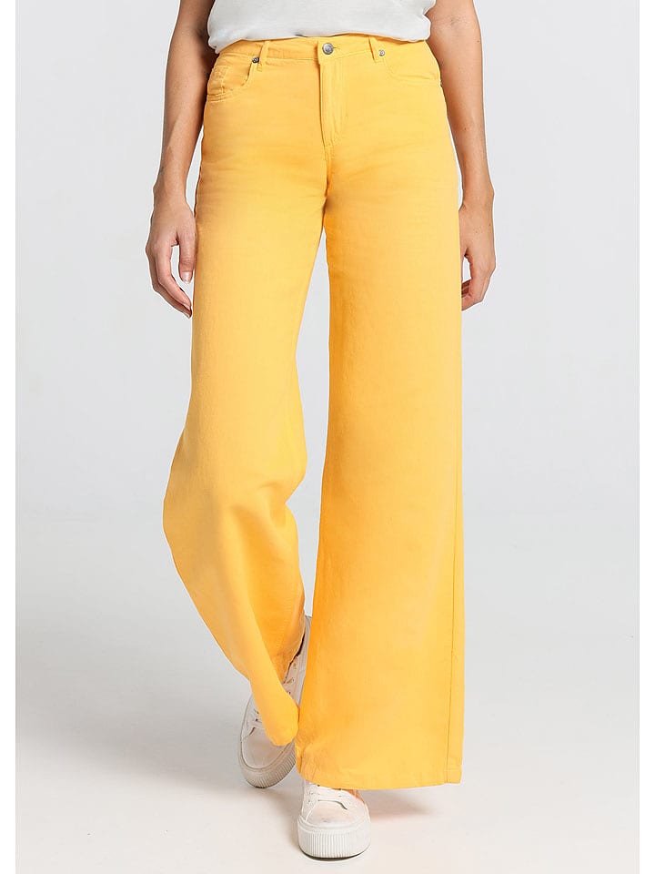 CIMARRON Spodnie w kolorze żółtym rozmiar: W32