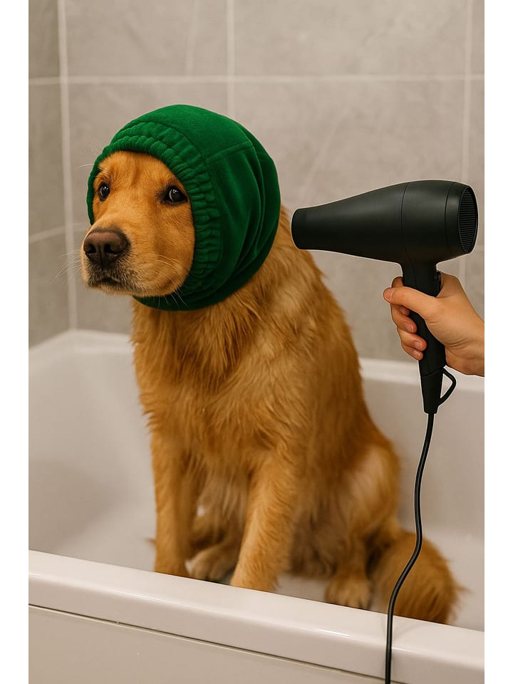 Paws&Whiskers Opaska w kolorze zielonym dla psa rozmiar: XS