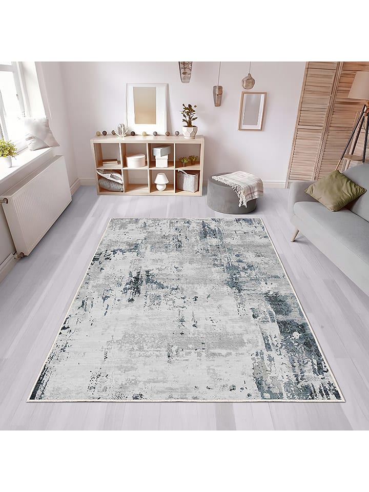 CARPET DIEM Dywan w kolorze szaro-niebieskim rozmiar: 60x100 cm