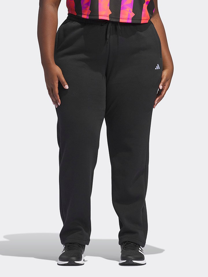 adidas Spodnie dresowe w kolorze czarnym rozmiar: 4X