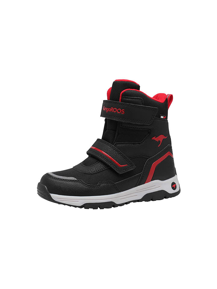 Kangaroos Botki "Camp V" w kolorze czarno-czerwonym rozmiar: 38