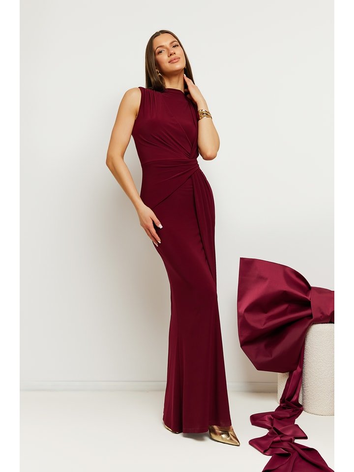 made of emotion Sukienka w kolorze bordowym rozmiar: S