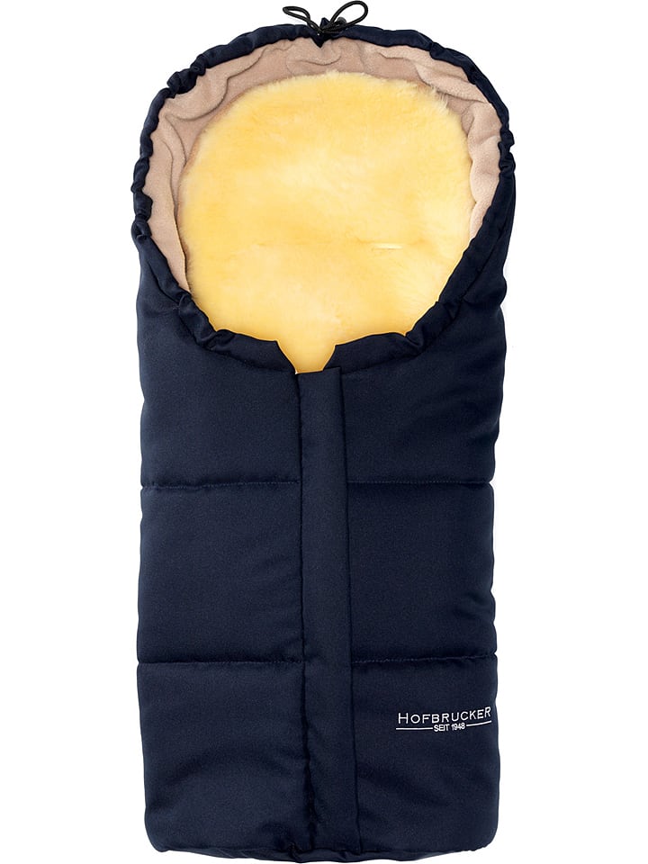 Hofbrucker Śpiworek "Leni" w kolorze granatowym - 80 x 35 cm rozmiar: onesize