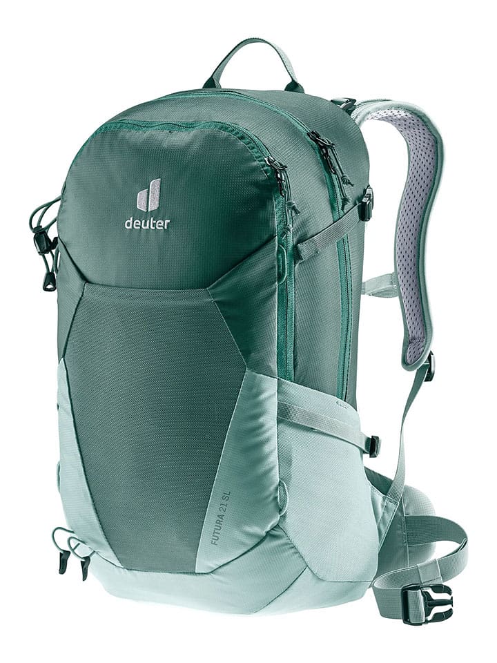Deuter Plecak turystyczny "Futura 21" w kolorze zielonym - 28 x 50 x 18 cm rozmiar: onesize