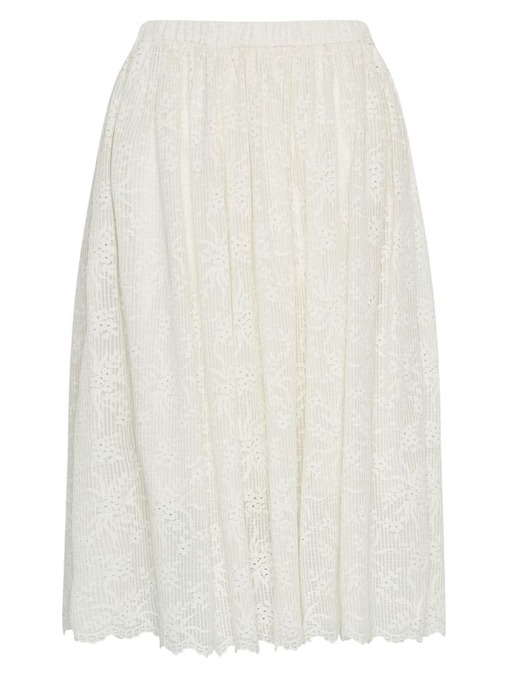 MOSS COPENHAGEN Spódnica "Dorota" w kolorze kremowym rozmiar: XL