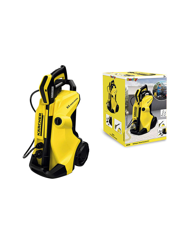 Smoby Myjka wysokociśnieniowa "Kärcher K 4" w kolorze żółtym do zabawy - 3+ rozmiar: onesize