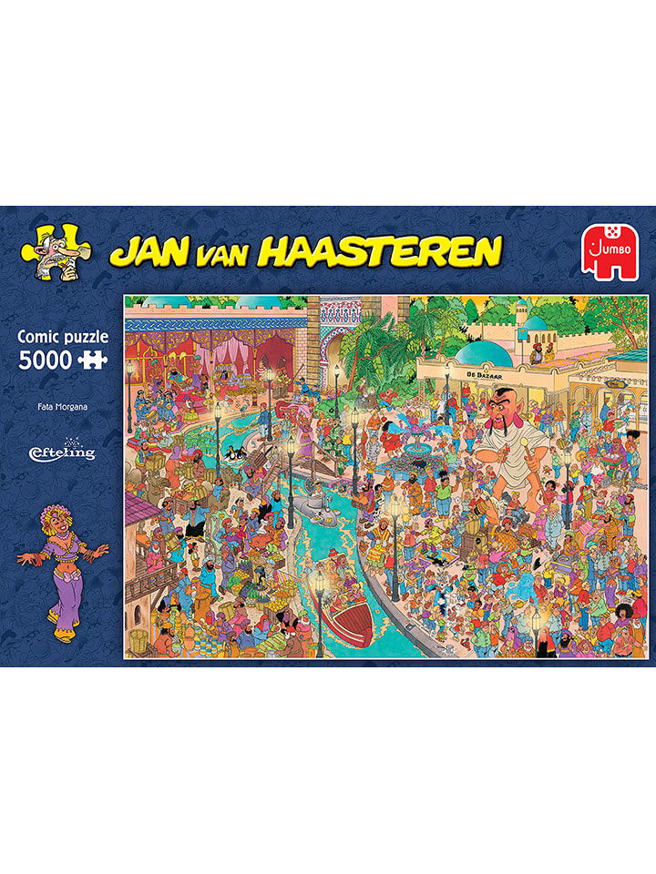 Jumbo 5000-częściowe puzzle - 12+ rozmiar: onesize