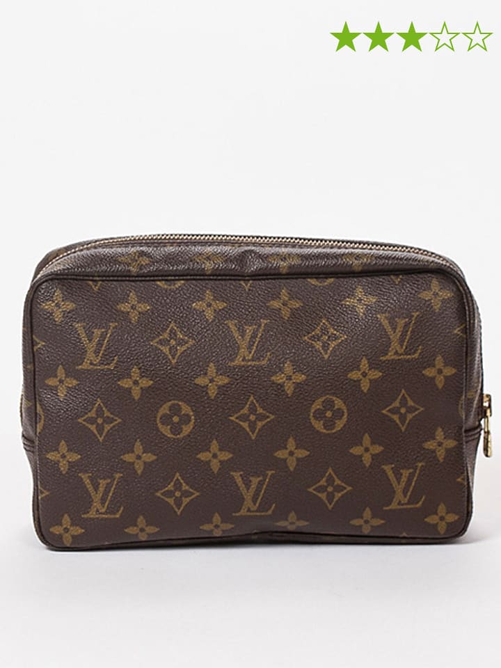 Louis Vuitton Kosmetyczka w kolorze brązowym - 19 x 15 x 6 cm rozmiar: onesize