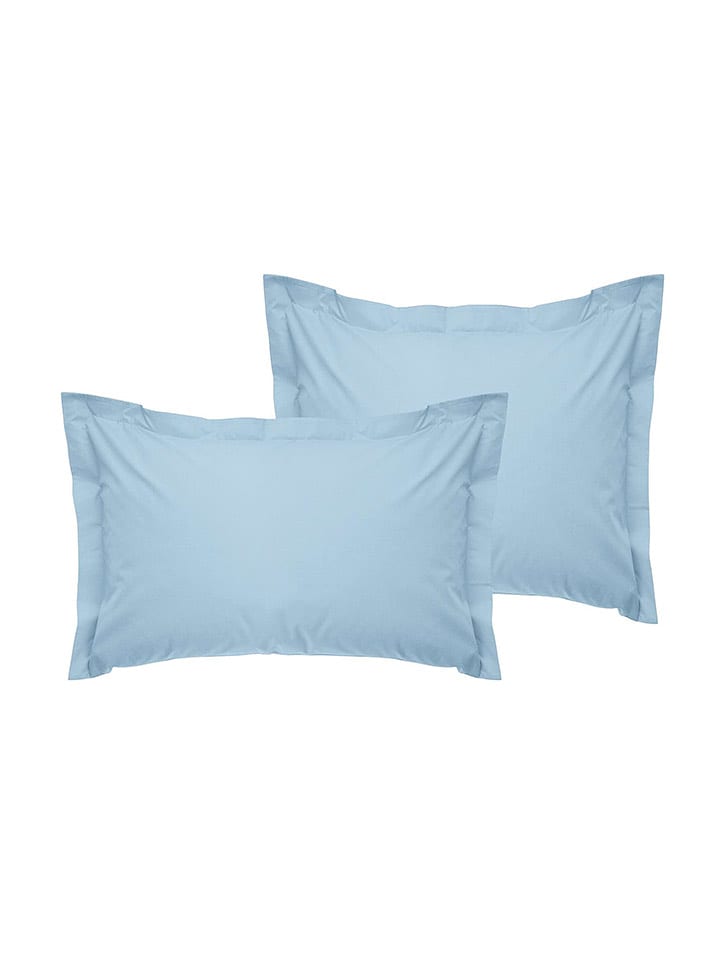 Elizabed Poszewki (2 szt.) w kolorze błękitnym na poduszkę rozmiar: 60x60 cm