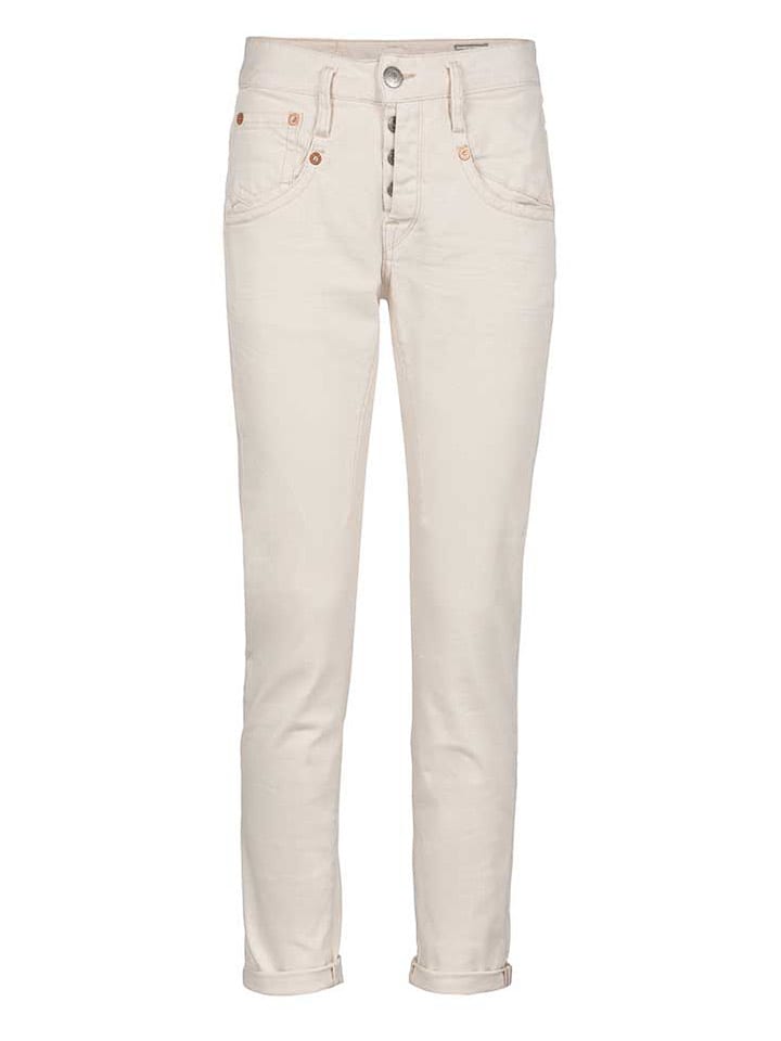 Herrlicher Spodnie "Shyra" w kolorze kremowym rozmiar: W30