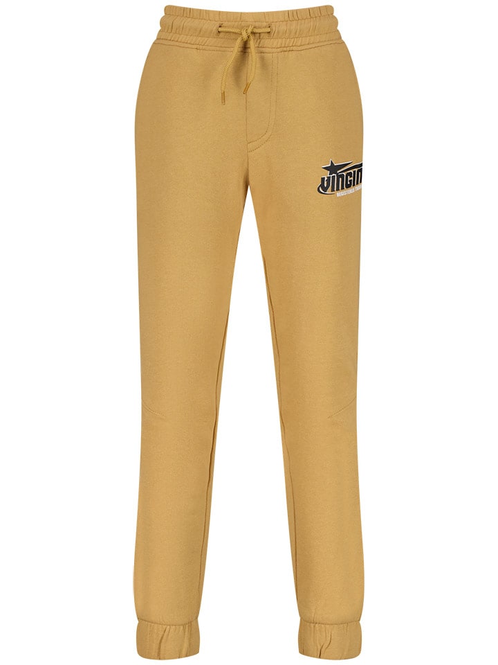 Vingino Spodnie dresowe "Santo" w kolorze żółtym rozmiar: 128