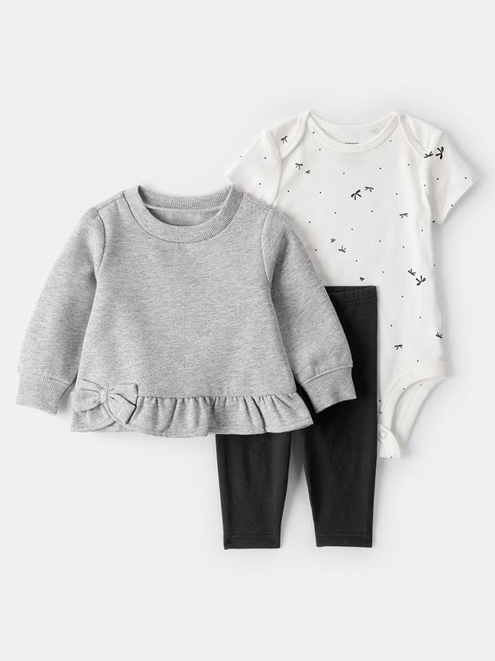 carter's 3-częściowy zestaw w różnych kolorach rozmiar: 80