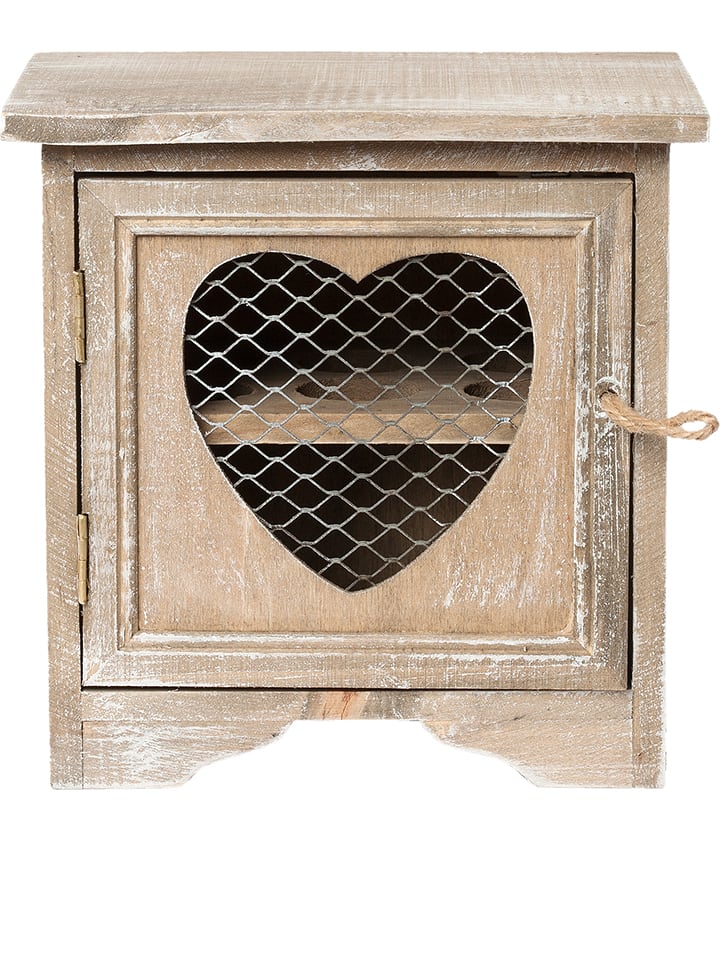 Clayre & Eef Stojak w kolorze brązowym na jajka - 19 x 19 x 14 cm rozmiar: onesize