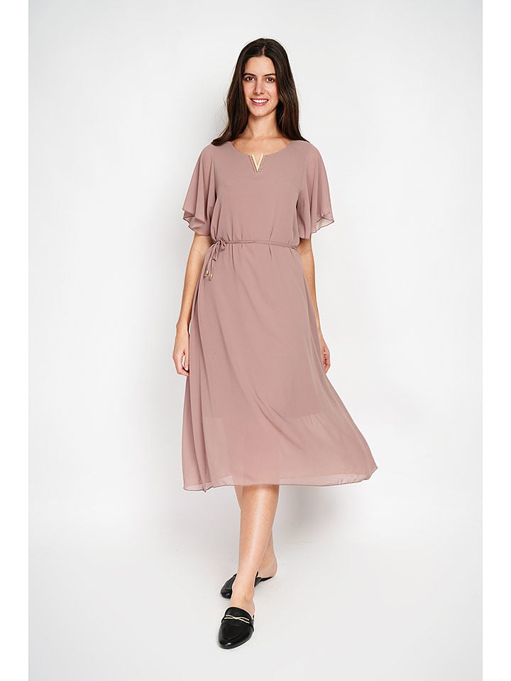 William de Faye Sukienka w kolorze szaroróżowym rozmiar: 42