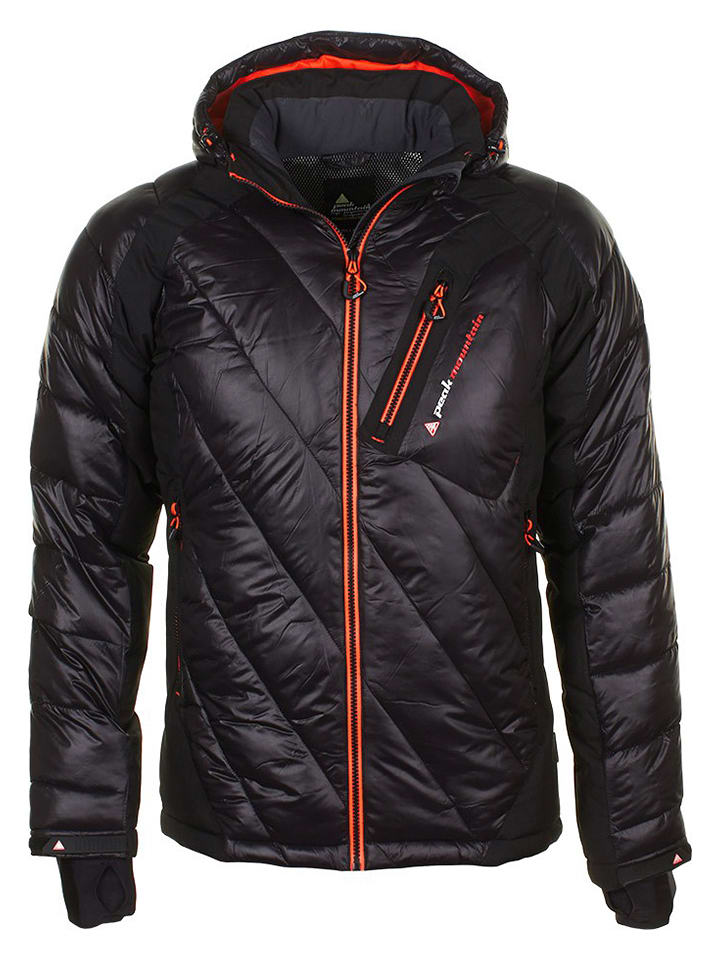 Peak Mountain Kurtka narciarska w kolorze czarnym rozmiar: XL