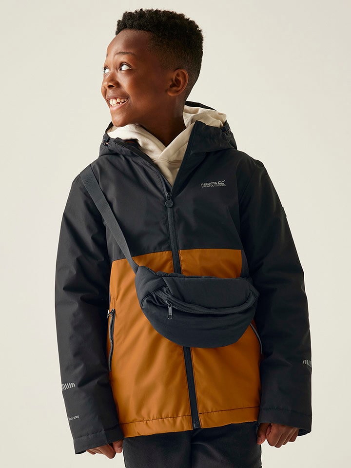 Regatta Kurtka funkcyjna "Hillain" w kolorze czarnym rozmiar: 158