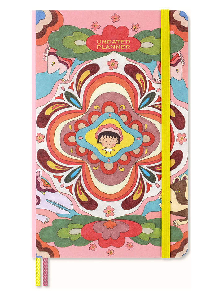 Moleskine Planer tygodniowy "Sakura" ze wzorem - 13 x 21 cm rozmiar: onesize