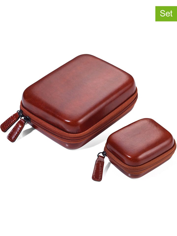 Troika 2-częściowy zestaw w kolorze brązowym rozmiar: onesize