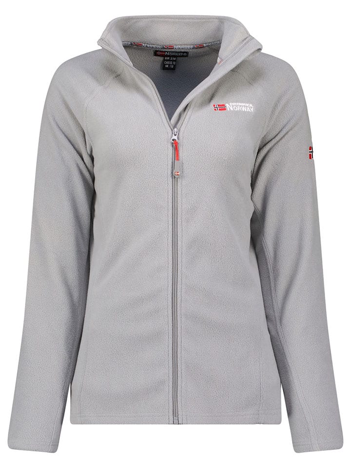 Geographical Norway Kurtka polarowa "Tug" w kolorze jasnoszarym rozmiar: XXL