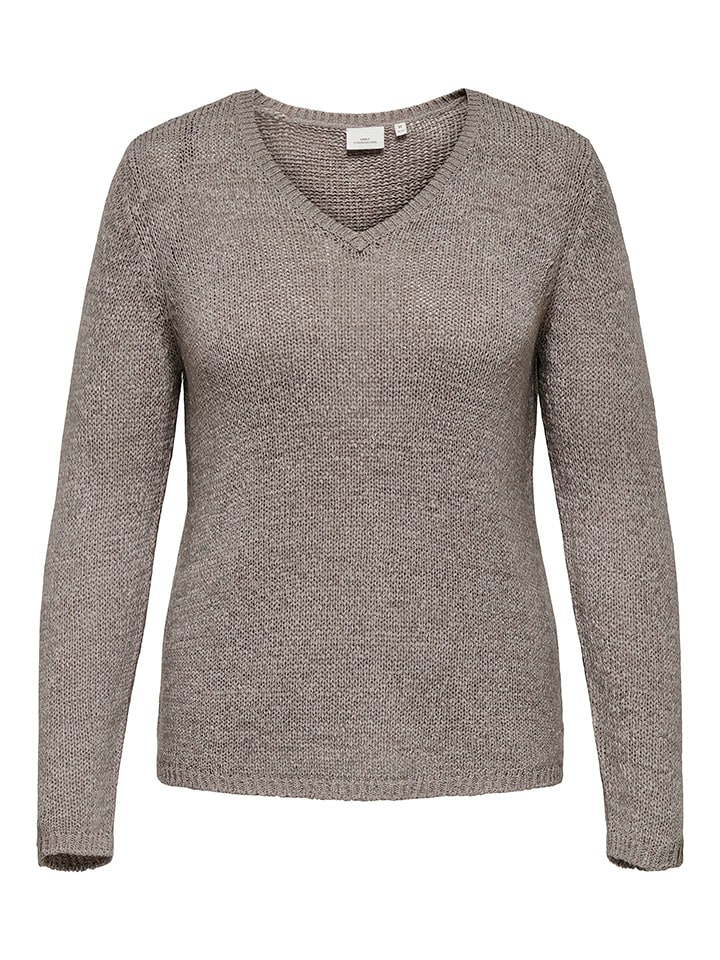 ONLY Sweter w kolorze szarym rozmiar: M-46/48