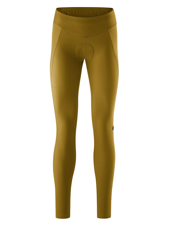 Gonso Softshellowe spodnie kolarskie w kolorze khaki rozmiar: 42