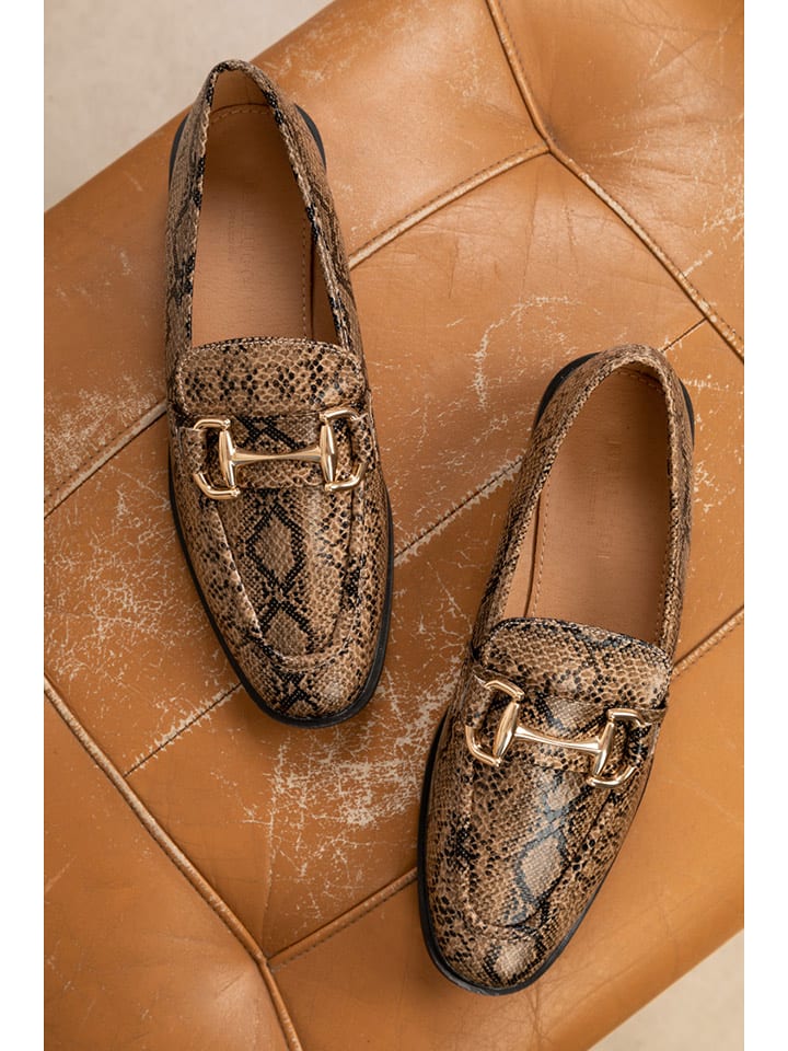 Bellucci Mokasyny w kolorze jasnobrązowym rozmiar: 39