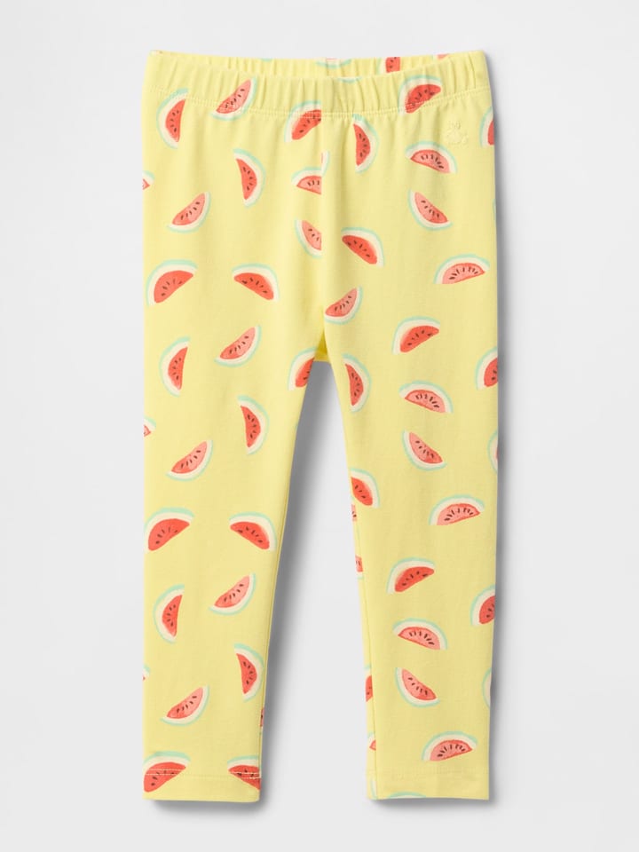 GAP Legginsy w kolorze żółto-czerwono-zielonym rozmiar: 98