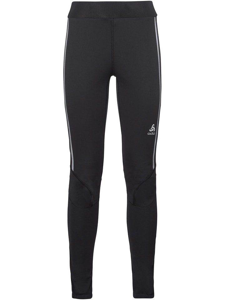 Odlo Legginsy "Aeolus Pro" w kolorze czarnym do biegania rozmiar: XL