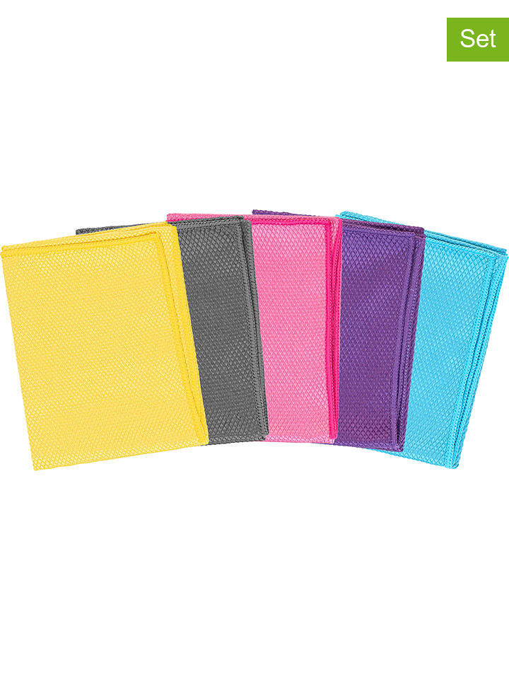 Genius Ściereczki (7 szt.) "Clia" w różnych kolorach z mikrofibry rozmiar: onesize